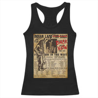 Native American Racerback Tank Top Indian Land For Back Now