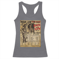 Native American Racerback Tank Top Indian Land For Back Now