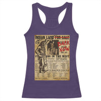 Native American Racerback Tank Top Indian Land For Back Now