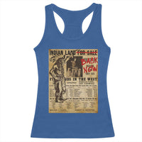 Native American Racerback Tank Top Indian Land For Back Now