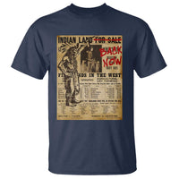 Native American T Shirt Indian Land For Back Now