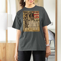 Native American T Shirt For Women Indian Land For Back Now