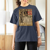 Native American T Shirt For Women Indian Land For Back Now