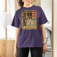 Native American T Shirt For Women Indian Land For Back Now