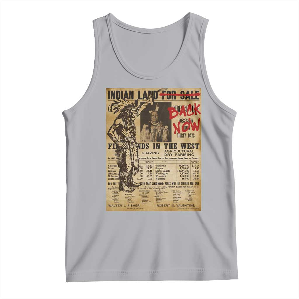 Native American Tank Top Indian Land For Back Now