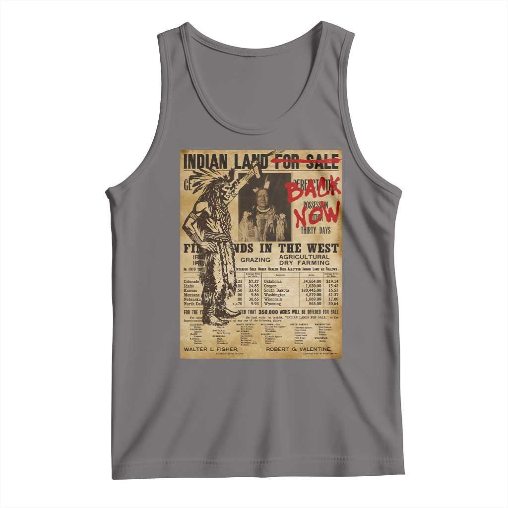 Native American Tank Top Indian Land For Back Now