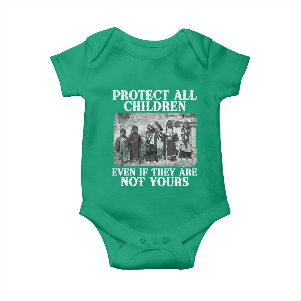 Native American Every Child Baby Onesie Protect All Children Even If They Are Not Yours - Wonder Print Shop