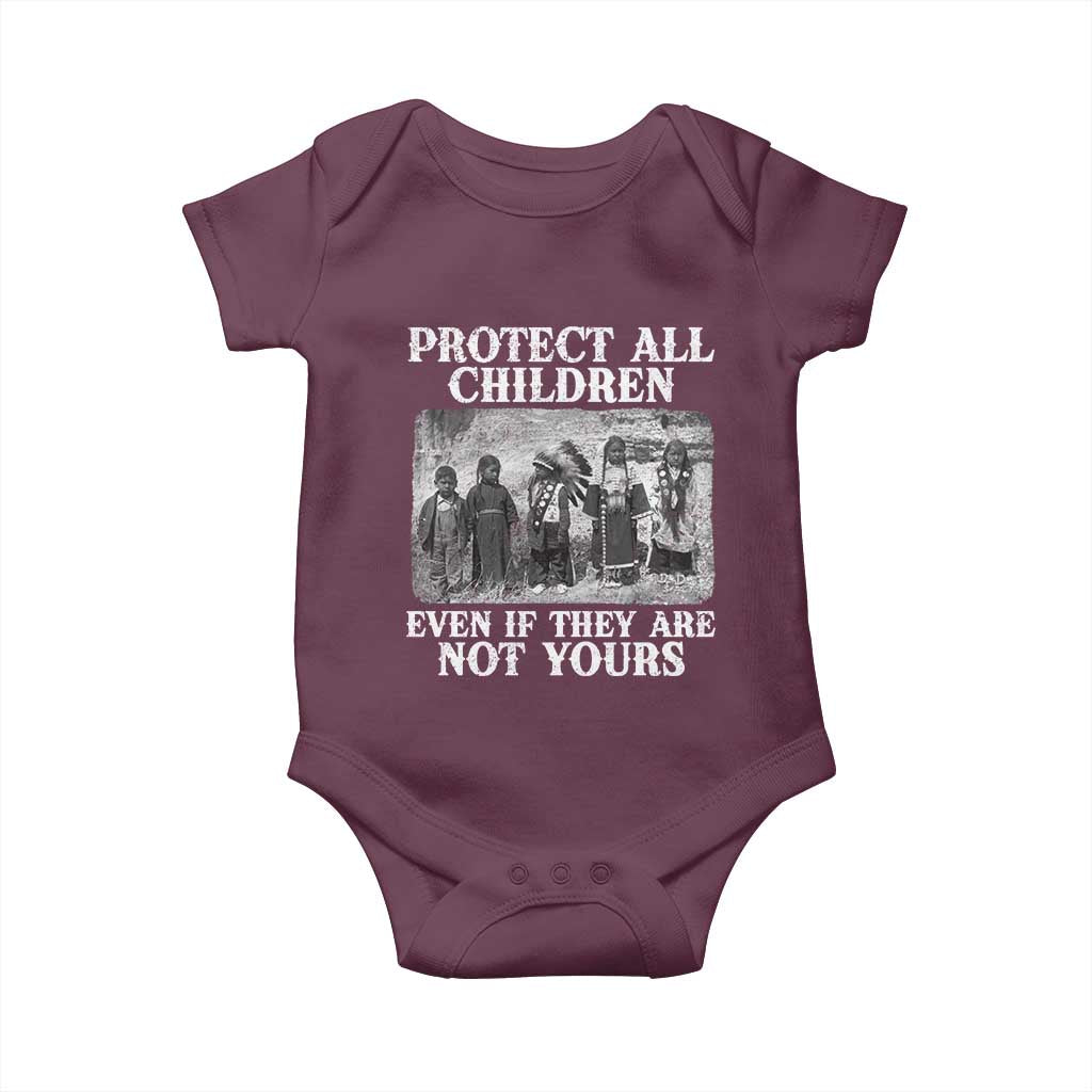 Native American Every Child Baby Onesie Protect All Children Even If They Are Not Yours - Wonder Print Shop