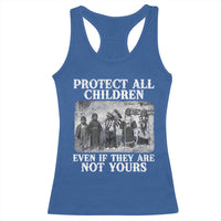 Native American Every Child Racerback Tank Top Protect All Children Even If They Are Not Yours - Wonder Print Shop