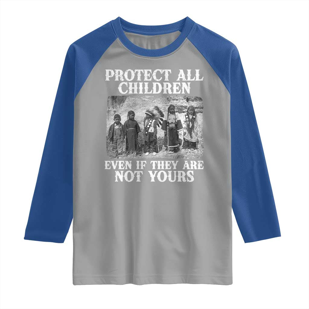 Native American Every Child Raglan Shirt Protect All Children Even If They Are Not Yours - Wonder Print Shop