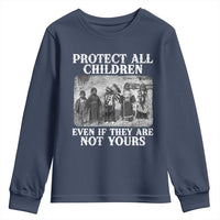 Native American Every Child Youth Sweatshirt Protect All Children Even If They Are Not Yours - Wonder Print Shop
