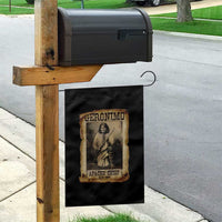 Geronimo Garden Flag Vintage Apache Warrior Native American - Wonder Print Shop