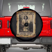Geronimo Spare Tire Cover Vintage Apache Warrior Native American - Wonder Print Shop