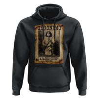 Geronimo Hoodie Vintage Apache Warrior Native American - Wonder Print Shop