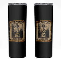Geronimo Skinny Tumbler Vintage Apache Warrior Native American - Wonder Print Shop