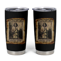 Geronimo Tumbler Cup Vintage Apache Warrior Native American - Wonder Print Shop