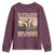 Vintage Native American Youth Sweatshirt Funny Indian Indigenous Peoples Day - Wonder Print Shop