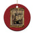 Sitting Bull Christmas Ornament Native American Indian Chief Hunkpapa Lakota Sioux - Wonder Print Shop