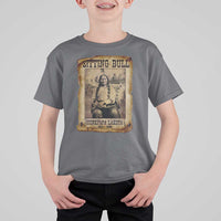 Sitting Bull T Shirt For Kid Native American Indian Chief Hunkpapa Lakota Sioux - Wonder Print Shop
