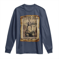 Sitting Bull Long Sleeve Shirt Native American Indian Chief Hunkpapa Lakota Sioux - Wonder Print Shop