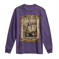 Sitting Bull Long Sleeve Shirt Native American Indian Chief Hunkpapa Lakota Sioux - Wonder Print Shop