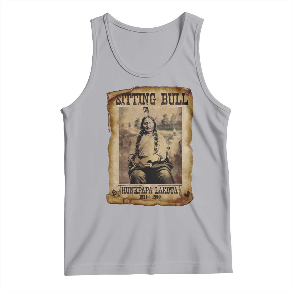 Sitting Bull Tank Top Native American Indian Chief Hunkpapa Lakota Sioux - Wonder Print Shop