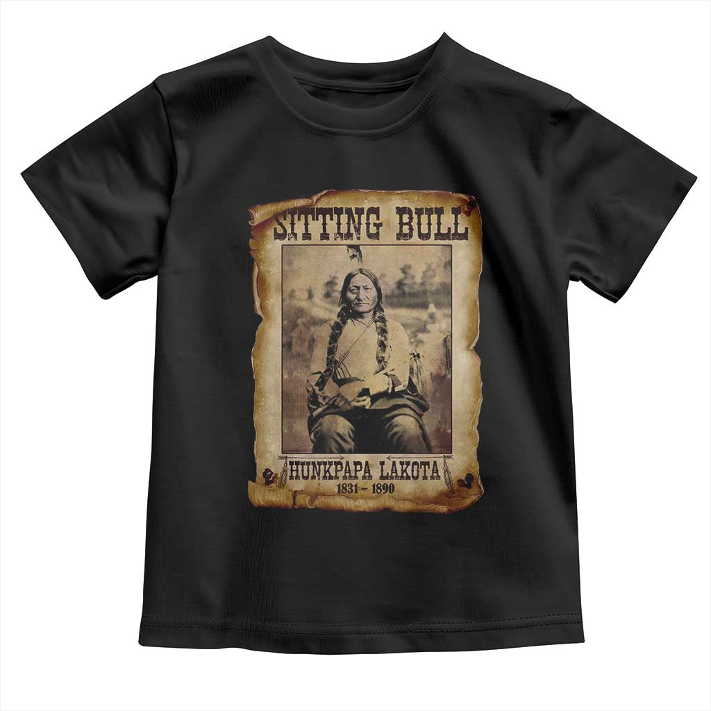 Sitting Bull Toddler T Shirt Native American Indian Chief Hunkpapa Lakota Sioux - Wonder Print Shop