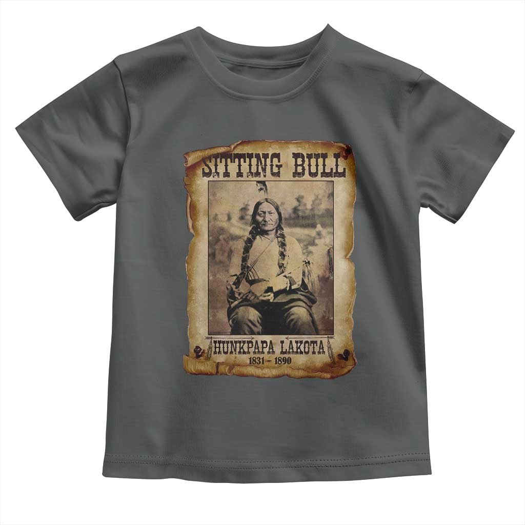Sitting Bull Toddler T Shirt Native American Indian Chief Hunkpapa Lakota Sioux - Wonder Print Shop