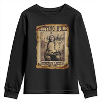 Sitting Bull Youth Sweatshirt Native American Indian Chief Hunkpapa Lakota Sioux - Wonder Print Shop