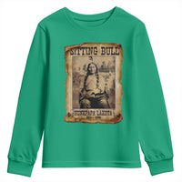 Sitting Bull Youth Sweatshirt Native American Indian Chief Hunkpapa Lakota Sioux - Wonder Print Shop