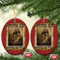 Spotted Elk Christmas Ornament Lakota Sioux Miniconjou Chief Native American History - Wonder Print Shop