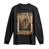 Spotted Elk Long Sleeve Shirt Lakota Sioux Miniconjou Chief Native American History - Wonder Print Shop