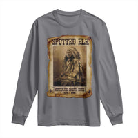 Spotted Elk Long Sleeve Shirt Lakota Sioux Miniconjou Chief Native American History - Wonder Print Shop