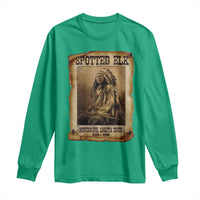 Spotted Elk Long Sleeve Shirt Lakota Sioux Miniconjou Chief Native American History - Wonder Print Shop
