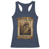 Spotted Elk Racerback Tank Top Lakota Sioux Miniconjou Chief Native American History - Wonder Print Shop