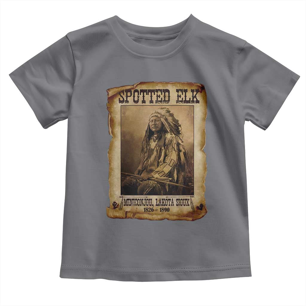 Spotted Elk Toddler T Shirt Lakota Sioux Miniconjou Chief Native American History - Wonder Print Shop