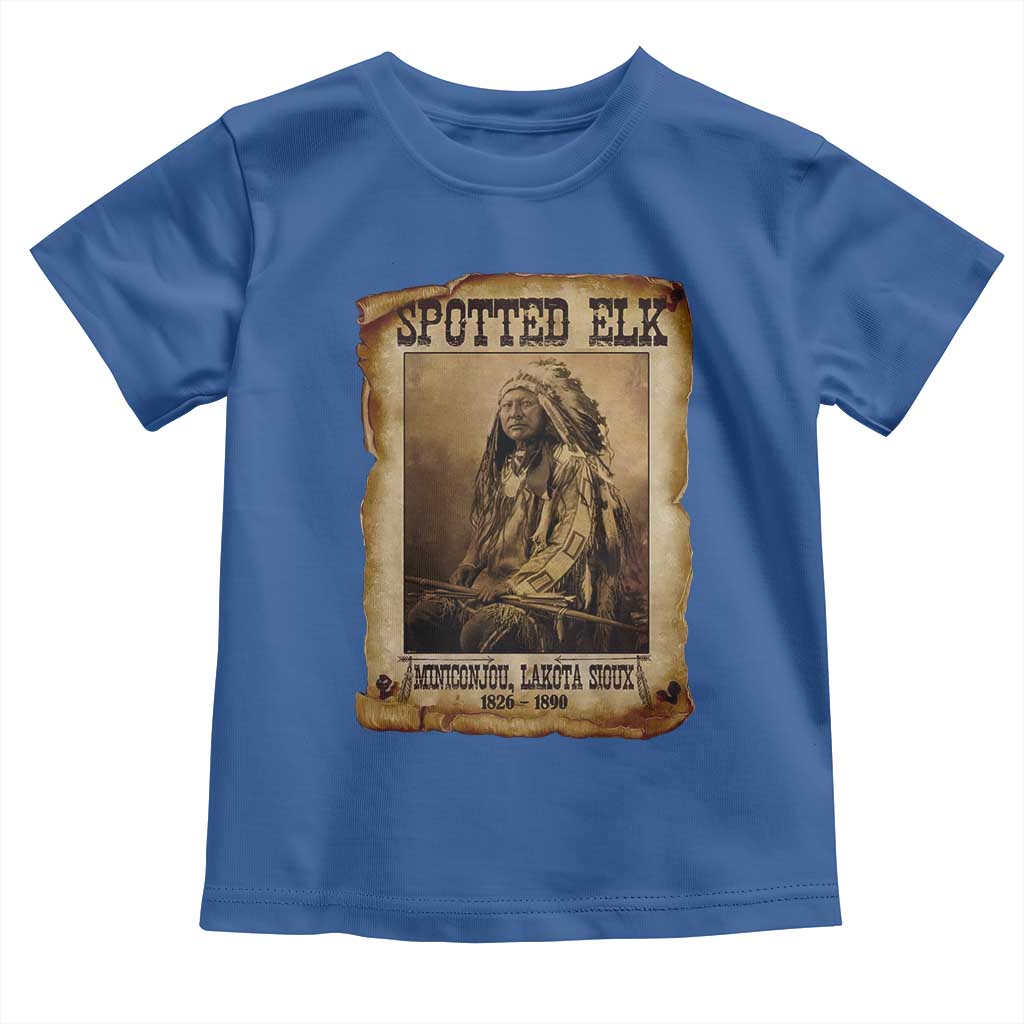 Spotted Elk Toddler T Shirt Lakota Sioux Miniconjou Chief Native American History - Wonder Print Shop