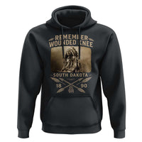 Remember Wounded Knee Hoodie Spotted Elk Lakota Sioux Native American History - Wonder Print Shop