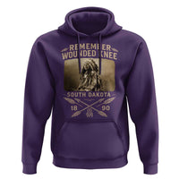 Remember Wounded Knee Hoodie Spotted Elk Lakota Sioux Native American History - Wonder Print Shop