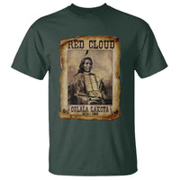 Red Cloud T Shirt Oglala Lakota Sioux Native American Chief Warrior History - Wonder Print Shop