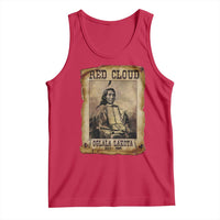 Red Cloud Tank Top Oglala Lakota Sioux Native American Chief Warrior History - Wonder Print Shop