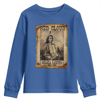 Red Cloud Youth Sweatshirt Oglala Lakota Sioux Native American Chief Warrior History - Wonder Print Shop