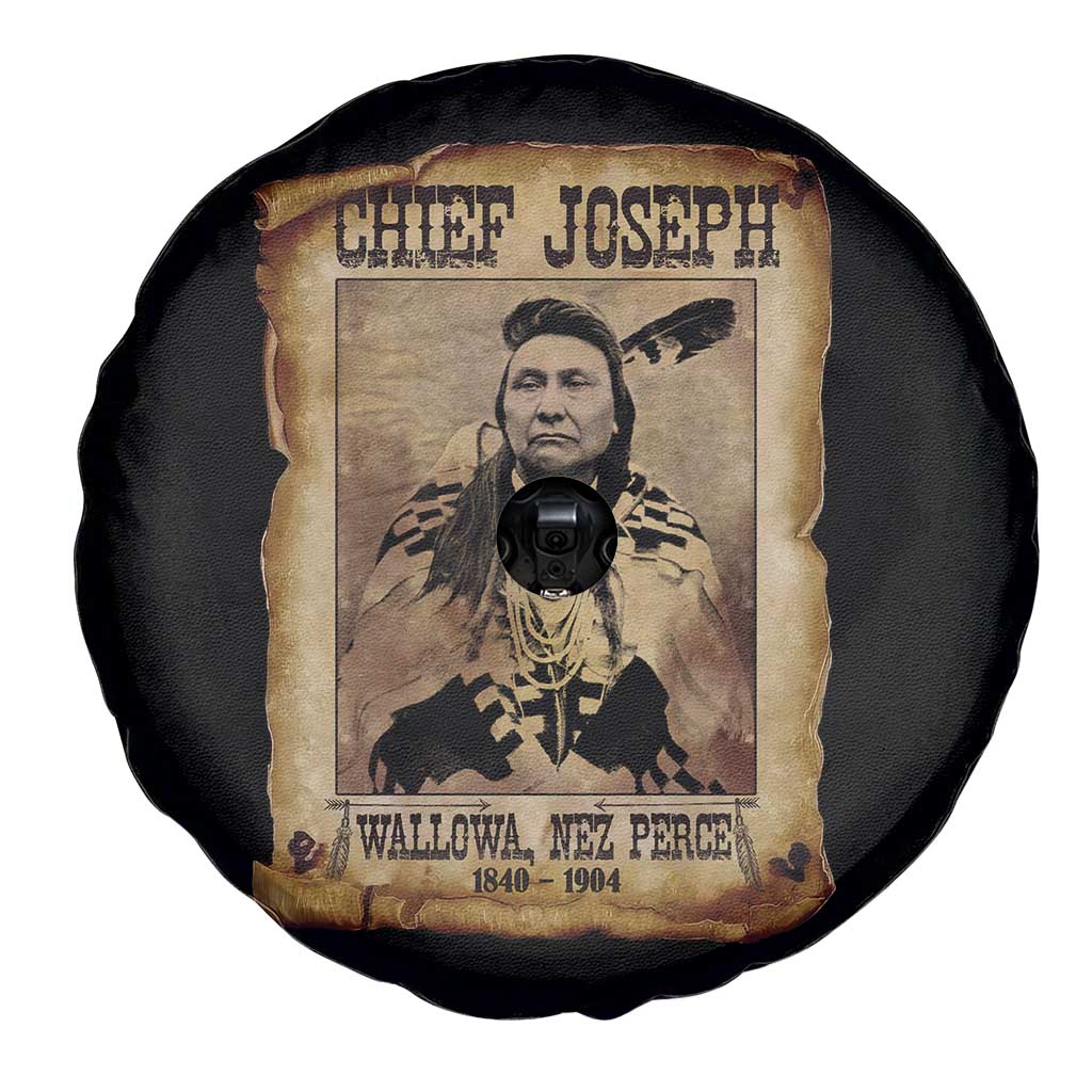 Chief Joseph Spare Tire Cover Wallowa Nez Perce Native American Leader History - Wonder Print Shop
