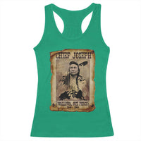 Chief Joseph Racerback Tank Top Wallowa Nez Perce Native American Leader History - Wonder Print Shop