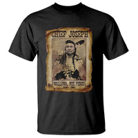 Chief Joseph T Shirt Wallowa Nez Perce Native American Leader History - Wonder Print Shop