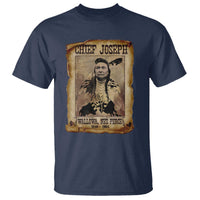 Chief Joseph T Shirt Wallowa Nez Perce Native American Leader History - Wonder Print Shop
