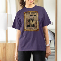 Chief Joseph T Shirt For Women Wallowa Nez Perce Native American Leader History - Wonder Print Shop