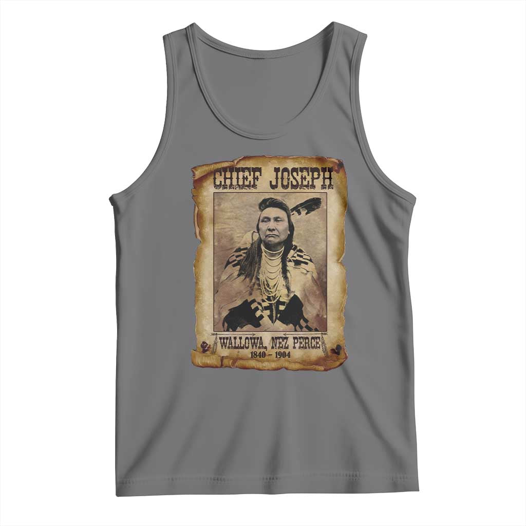 Chief Joseph Tank Top Wallowa Nez Perce Native American Leader History - Wonder Print Shop