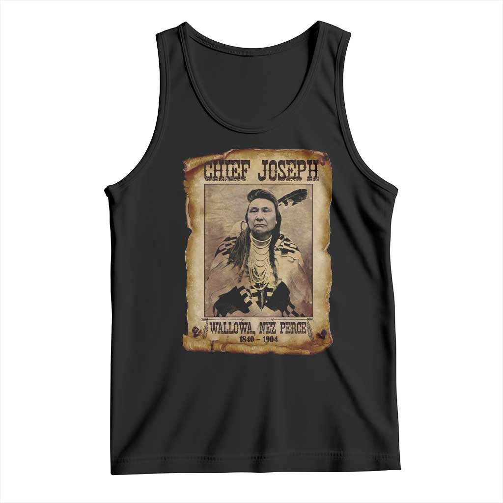 Chief Joseph Tank Top Wallowa Nez Perce Native American Leader History - Wonder Print Shop