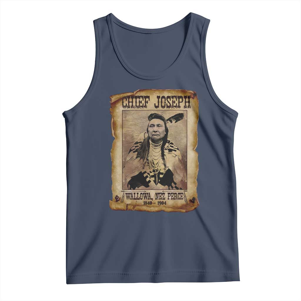 Chief Joseph Tank Top Wallowa Nez Perce Native American Leader History - Wonder Print Shop